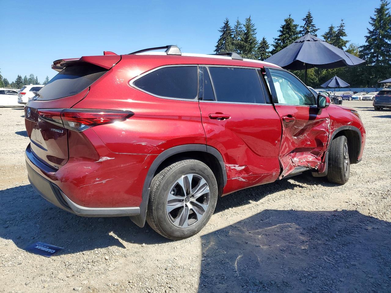 2022 TOYOTA HIGHLANDER HYBRID XLE — снимка 3