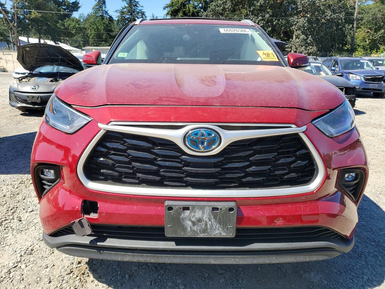 2022 TOYOTA HIGHLANDER HYBRID XLE — снимка 5