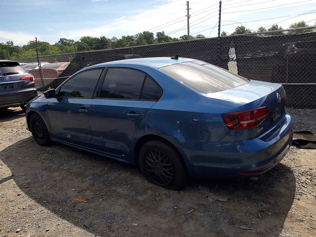2016 VOLKSWAGEN JETTA S — снимка 2