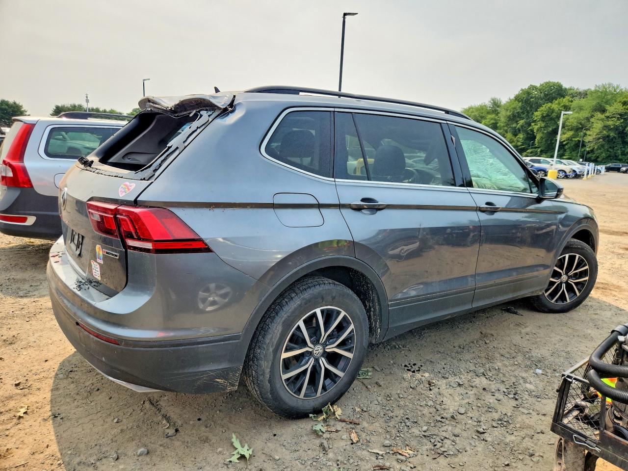 2019 VOLKSWAGEN TIGUAN SE/SEL/SEL R-LINE JET-BLACK/SEL R-LINE — снимка 3