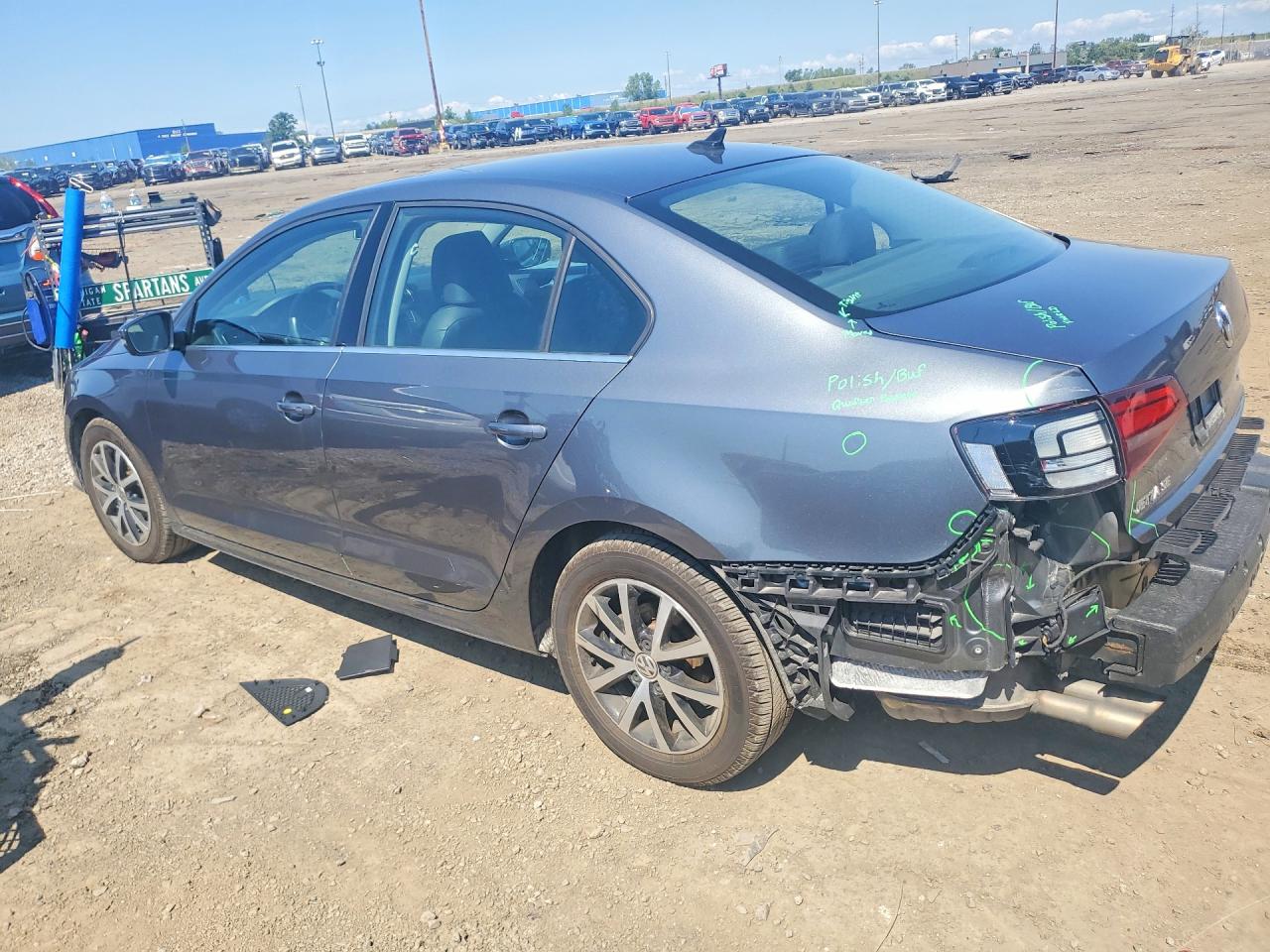2017 VOLKSWAGEN JETTA SE — снимка 2