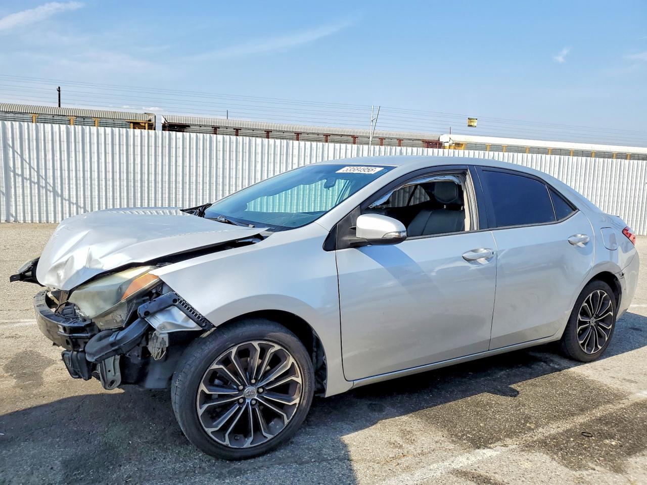 2015 TOYOTA COROLLA S PLUS
