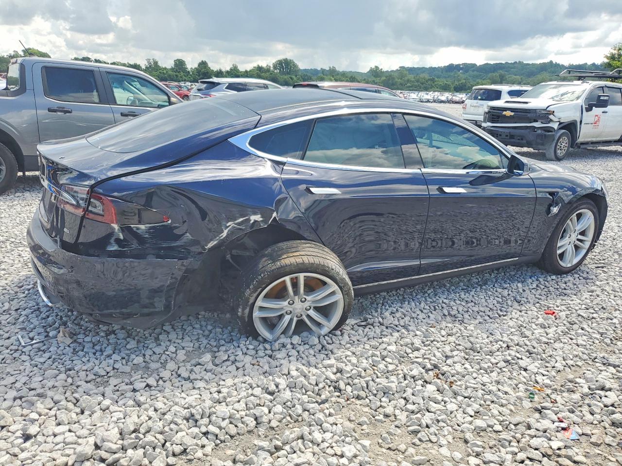 2014 TESLA MODEL S — снимка 3