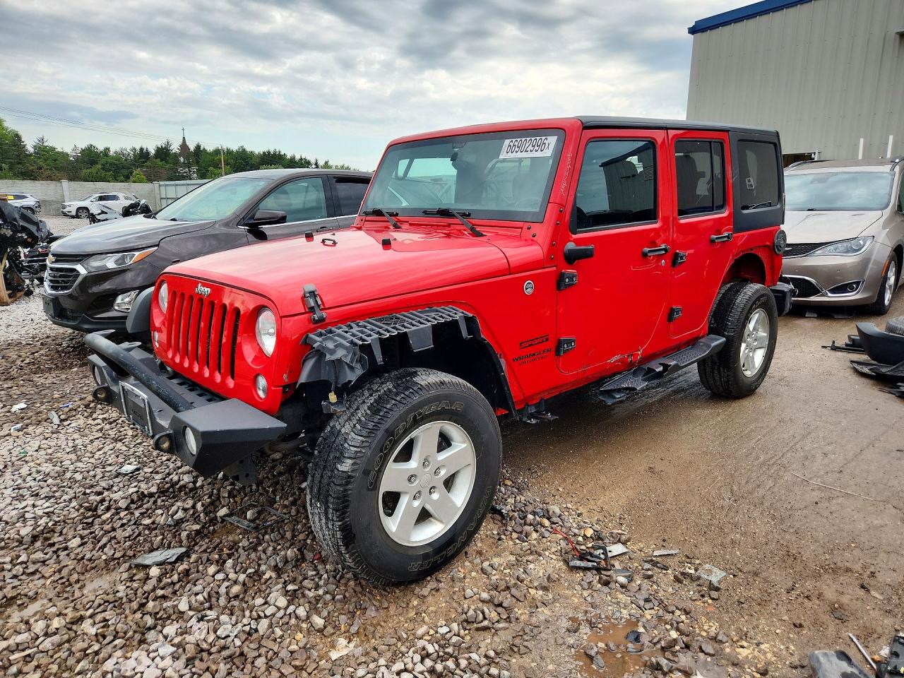2016 JEEP WRANGLER UNLIMITED SPORT