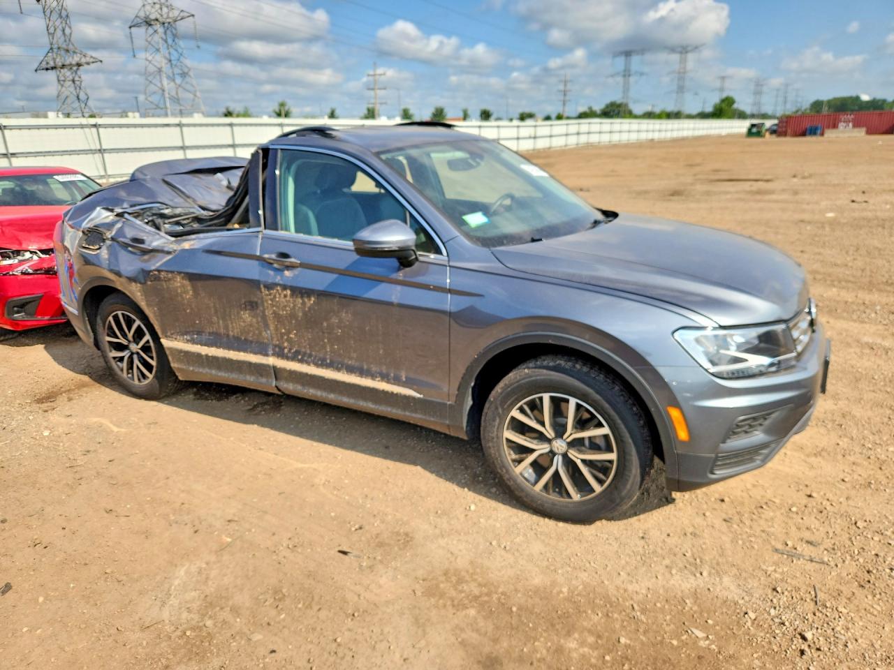 2021 VOLKSWAGEN TIGUAN SE — снимка 4