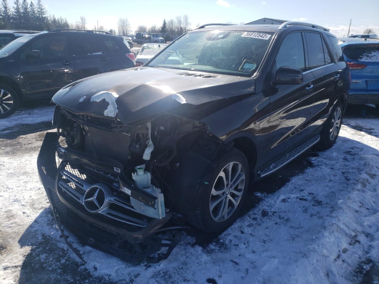 2016 MERCEDES-BENZ GLE 350 4MATIC — снимка 2