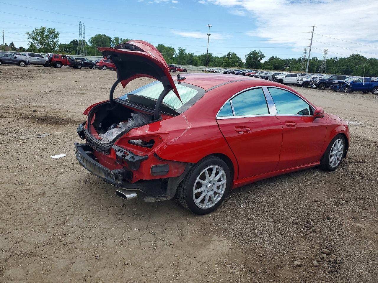 2014 MERCEDES-BENZ CLA 250 4MATIC — снимка 3