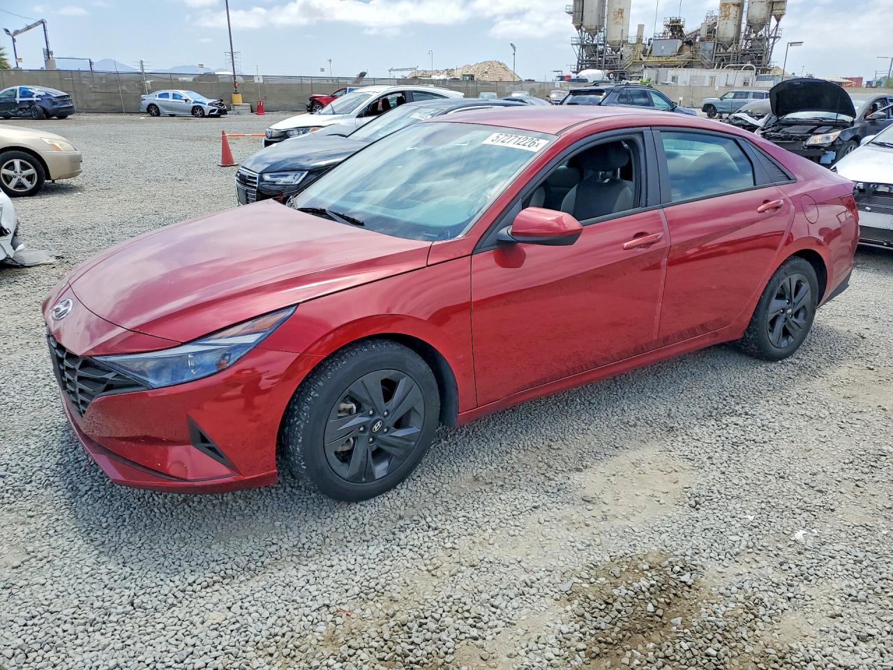 2023 HYUNDAI ELANTRA BLUE