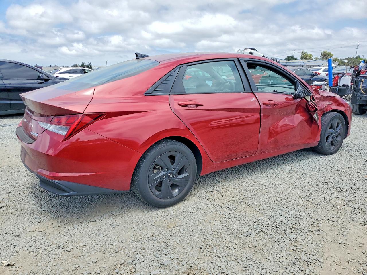 2023 HYUNDAI ELANTRA BLUE — снимка 3