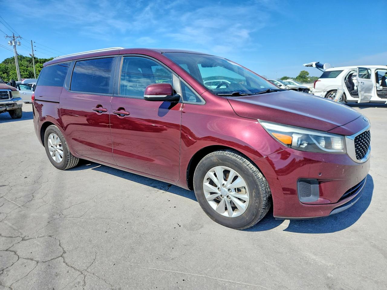 2017 KIA SEDONA LX — снимка 4