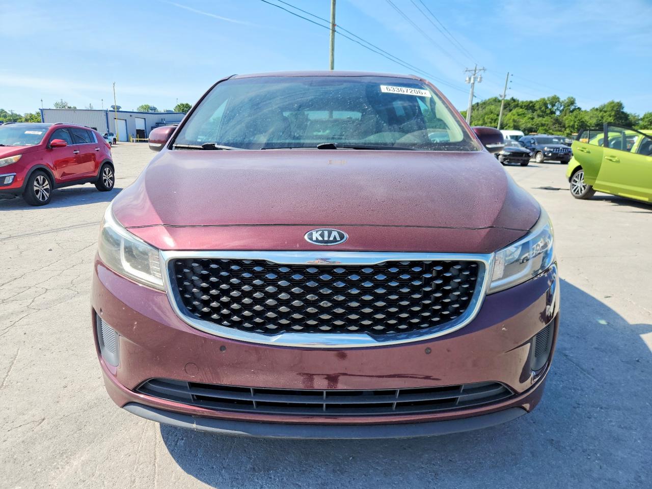 2017 KIA SEDONA LX — снимка 5