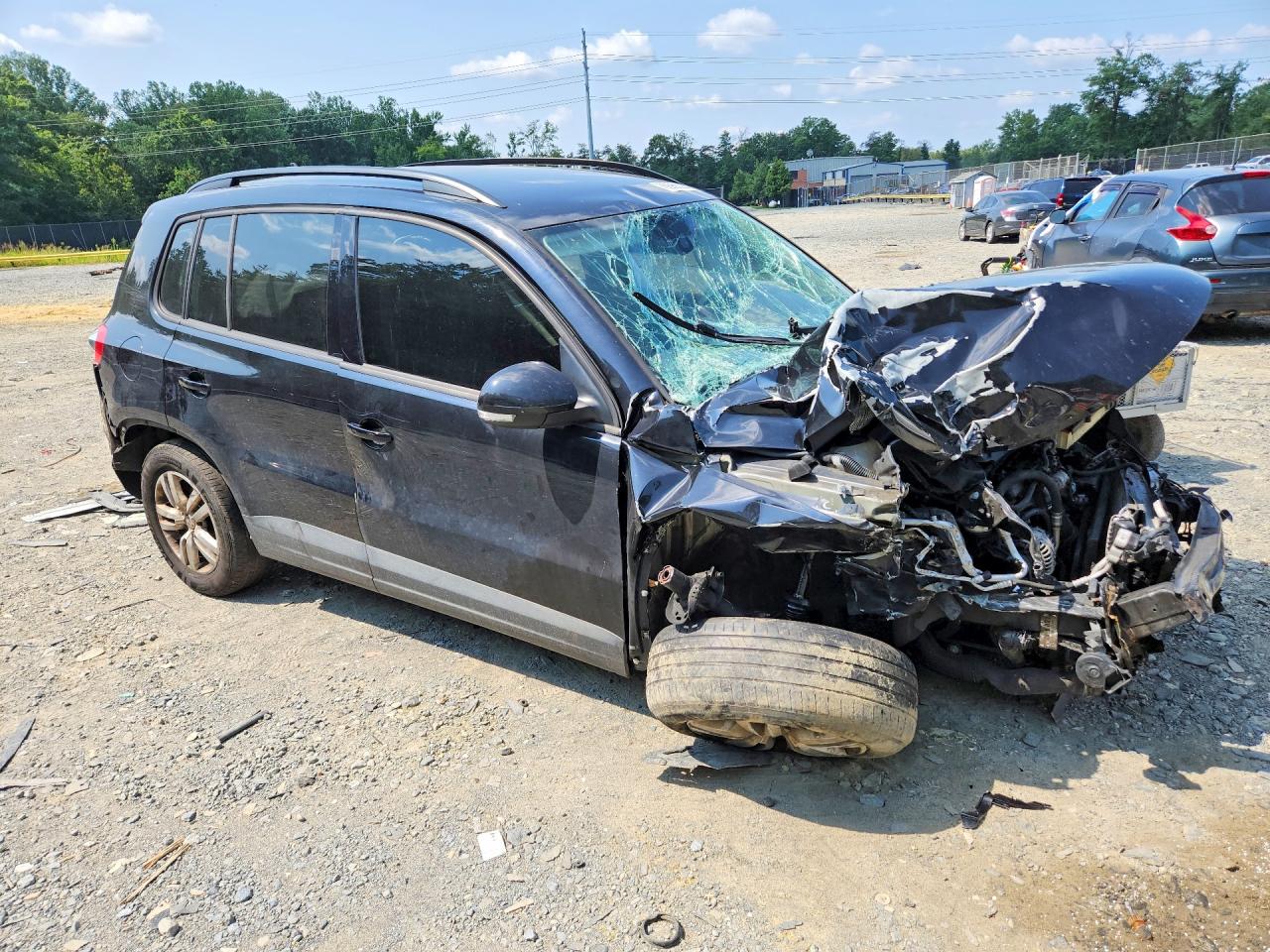 2017 VOLKSWAGEN TIGUAN S — снимка 4