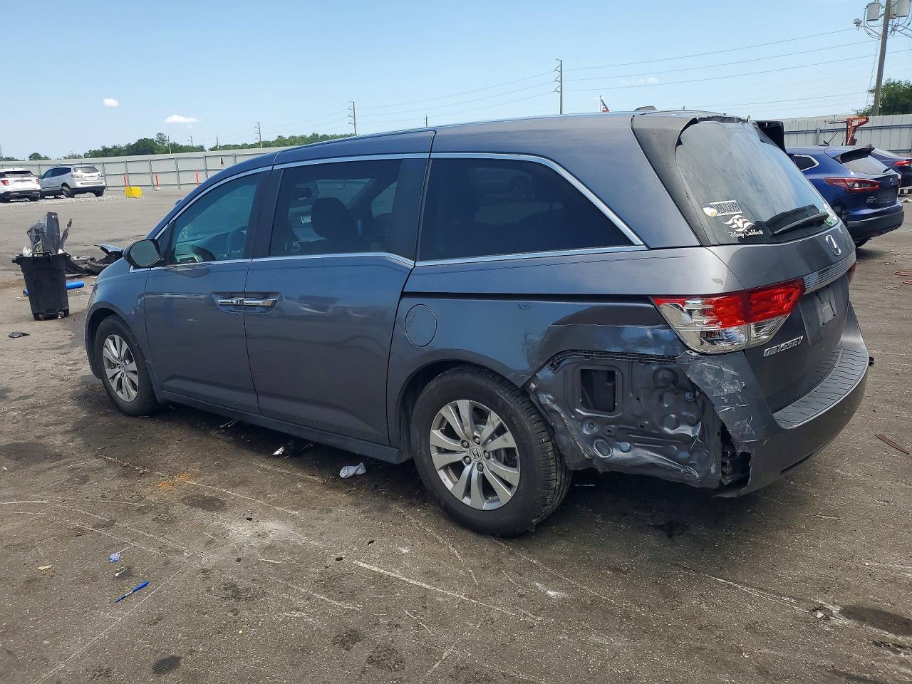 2016 HONDA ODYSSEY SE — снимка 2