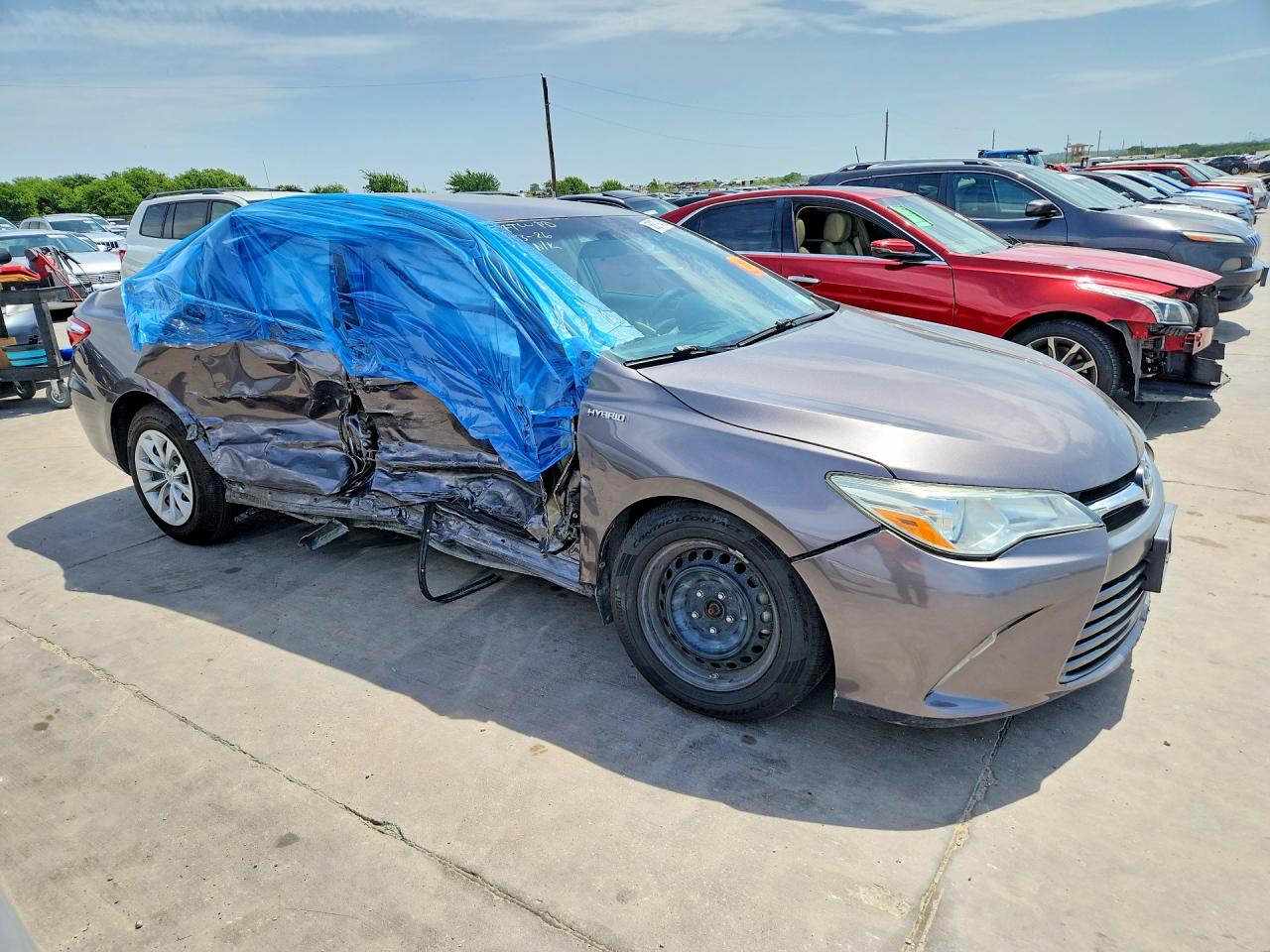 2015 TOYOTA CAMRY HYBRID LE — снимка 4