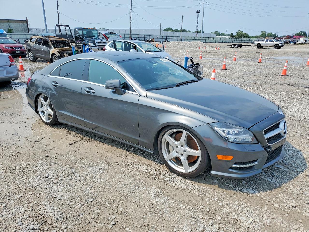 2014 MERCEDES-BENZ CLS 550 4MATIC — снимка 4