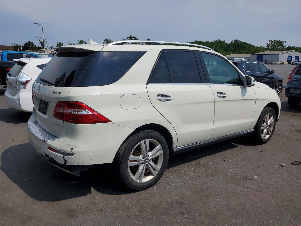 2013 MERCEDES-BENZ ML 350 4MATIC — снимка 3