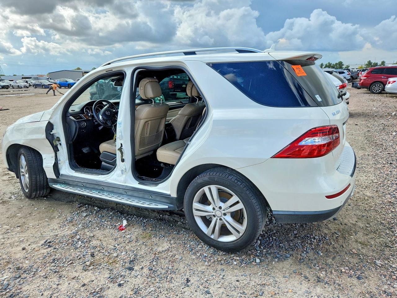 2014 MERCEDES-BENZ ML 350 4MATIC — снимка 2