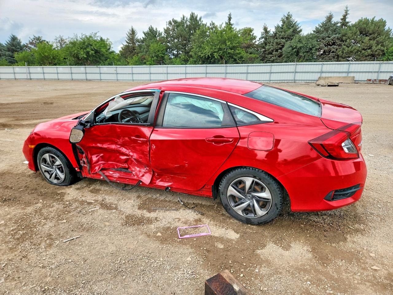 2019 HONDA CIVIC LX — снимка 2