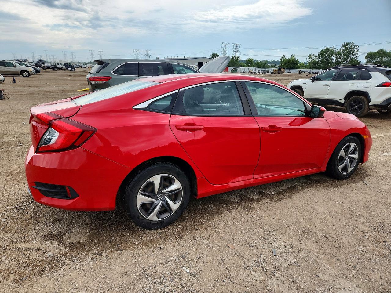 2019 HONDA CIVIC LX — снимка 3