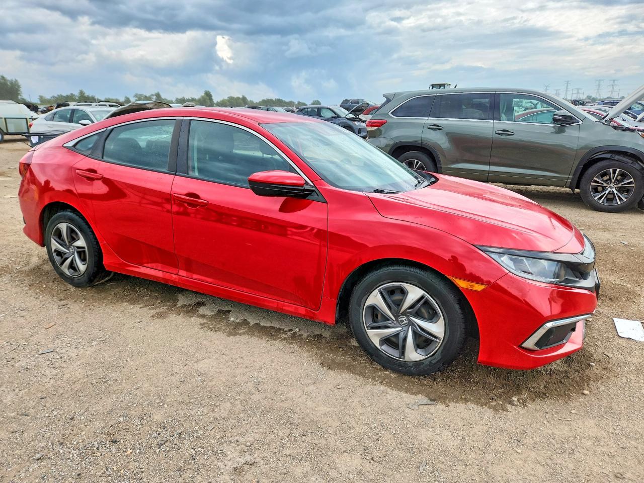 2019 HONDA CIVIC LX — снимка 4