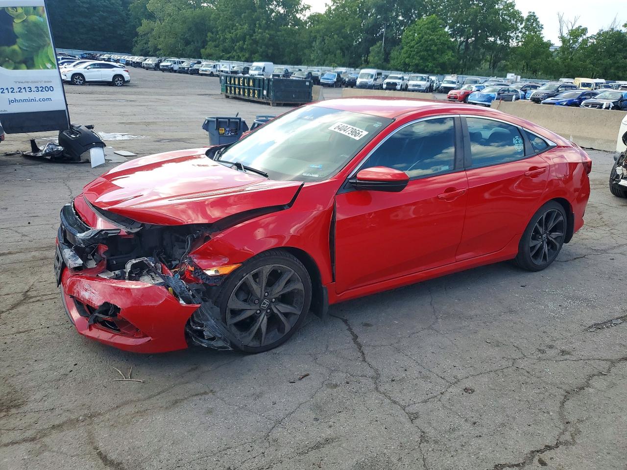 2019 HONDA CIVIC SPORT