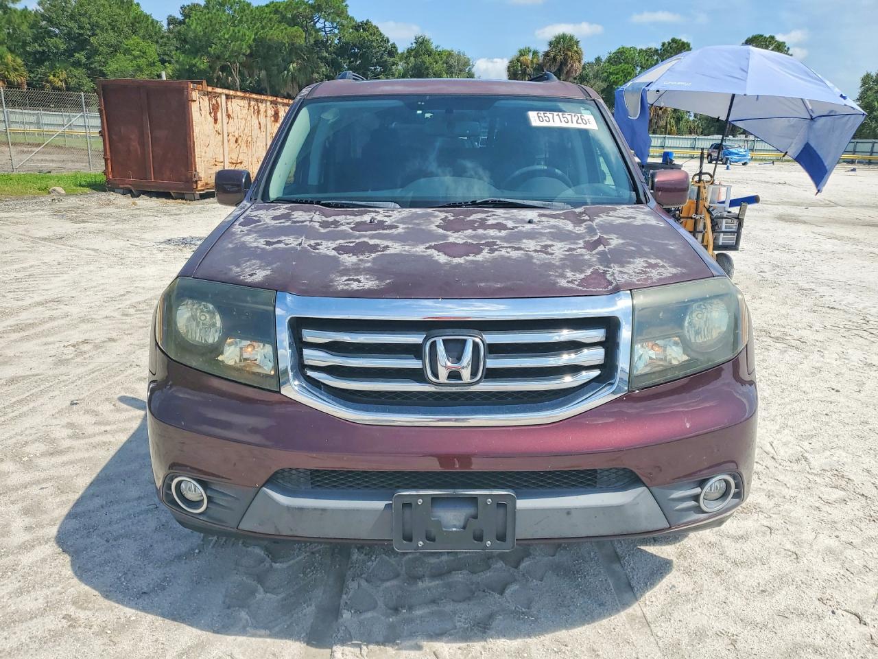 2015 HONDA PILOT EXLN — снимка 5