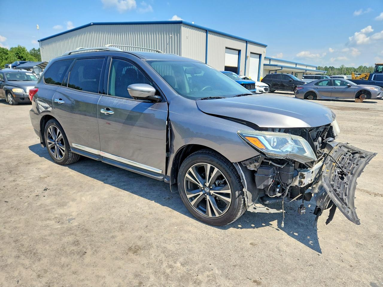2017 NISSAN PATHFINDER PLATINUM — снимка 4