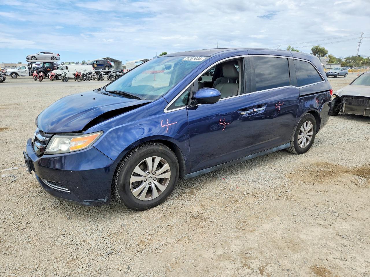 2015 HONDA ODYSSEY EXL
