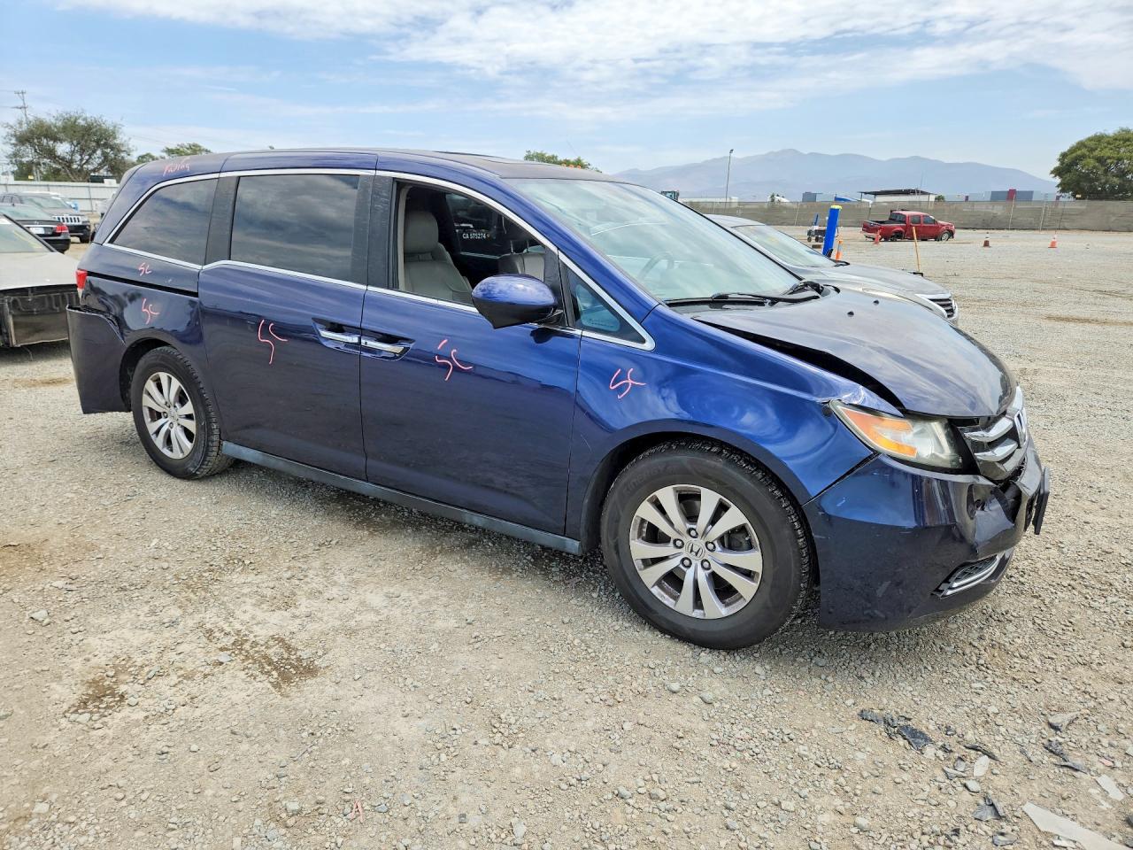 2015 HONDA ODYSSEY EXL — снимка 4