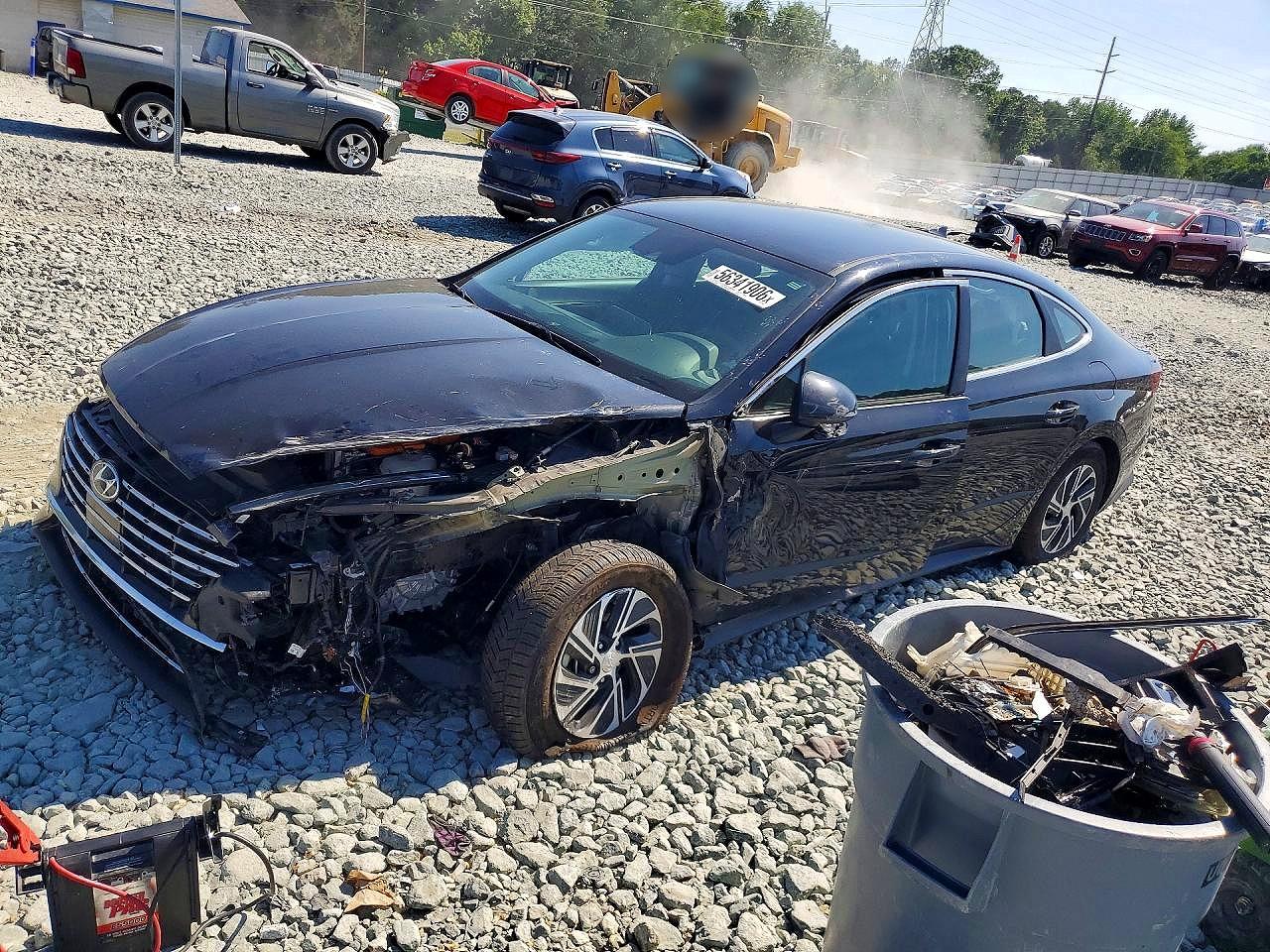 2023 HYUNDAI SONATA HYBRID BLUE