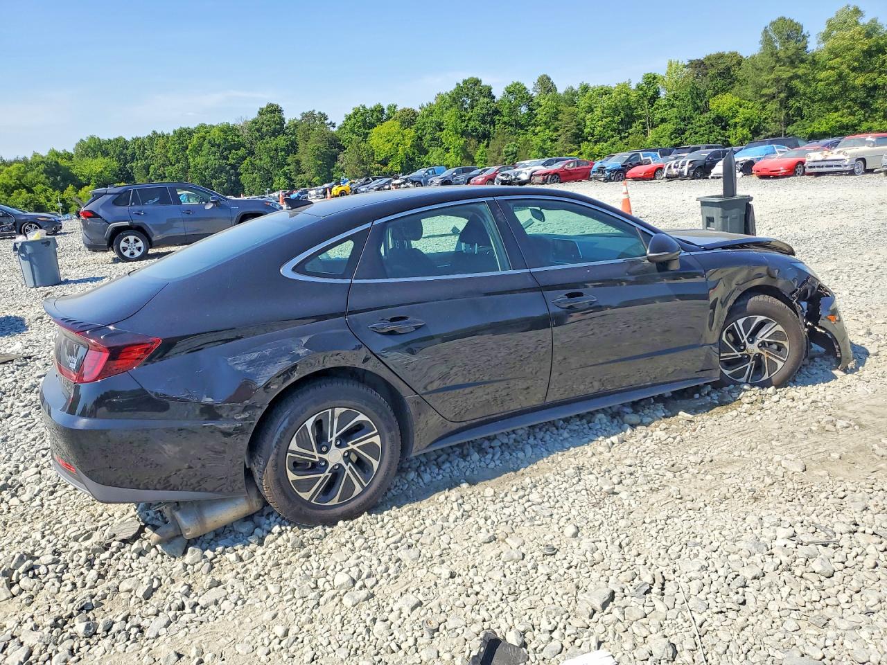 2023 HYUNDAI SONATA HYBRID BLUE — снимка 3