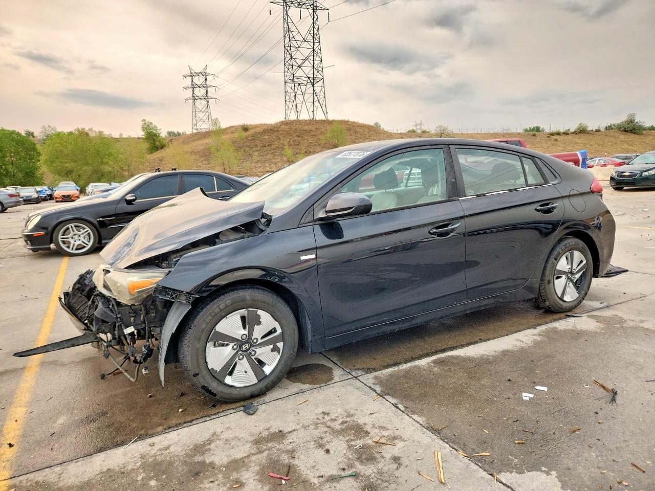 2017 HYUNDAI IONIQ BLUE