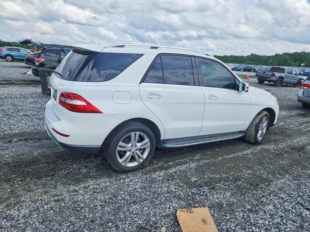 2015 MERCEDES-BENZ ML 350 4MATIC — снимка 3