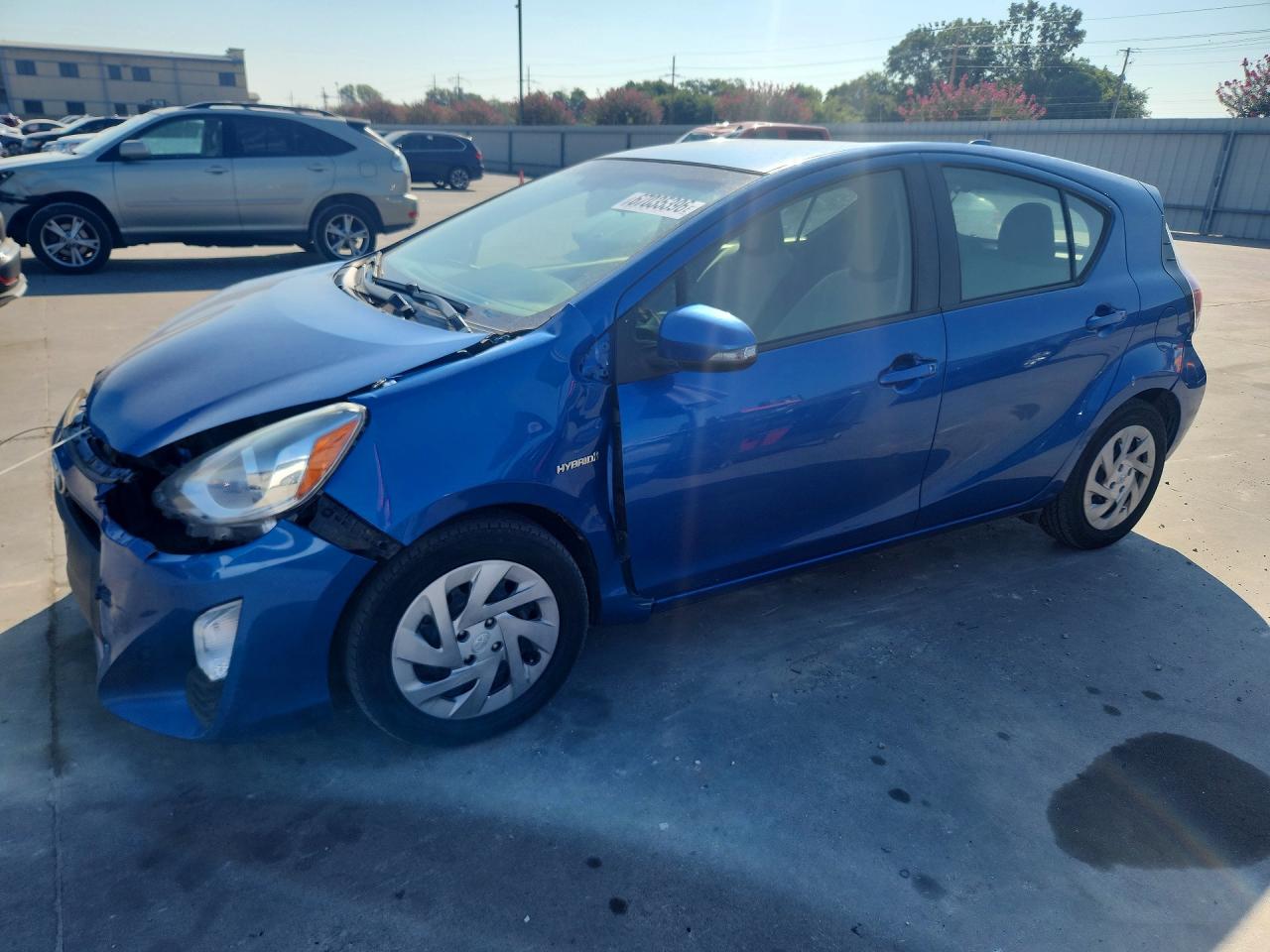 2016 TOYOTA PRIUS C ONE