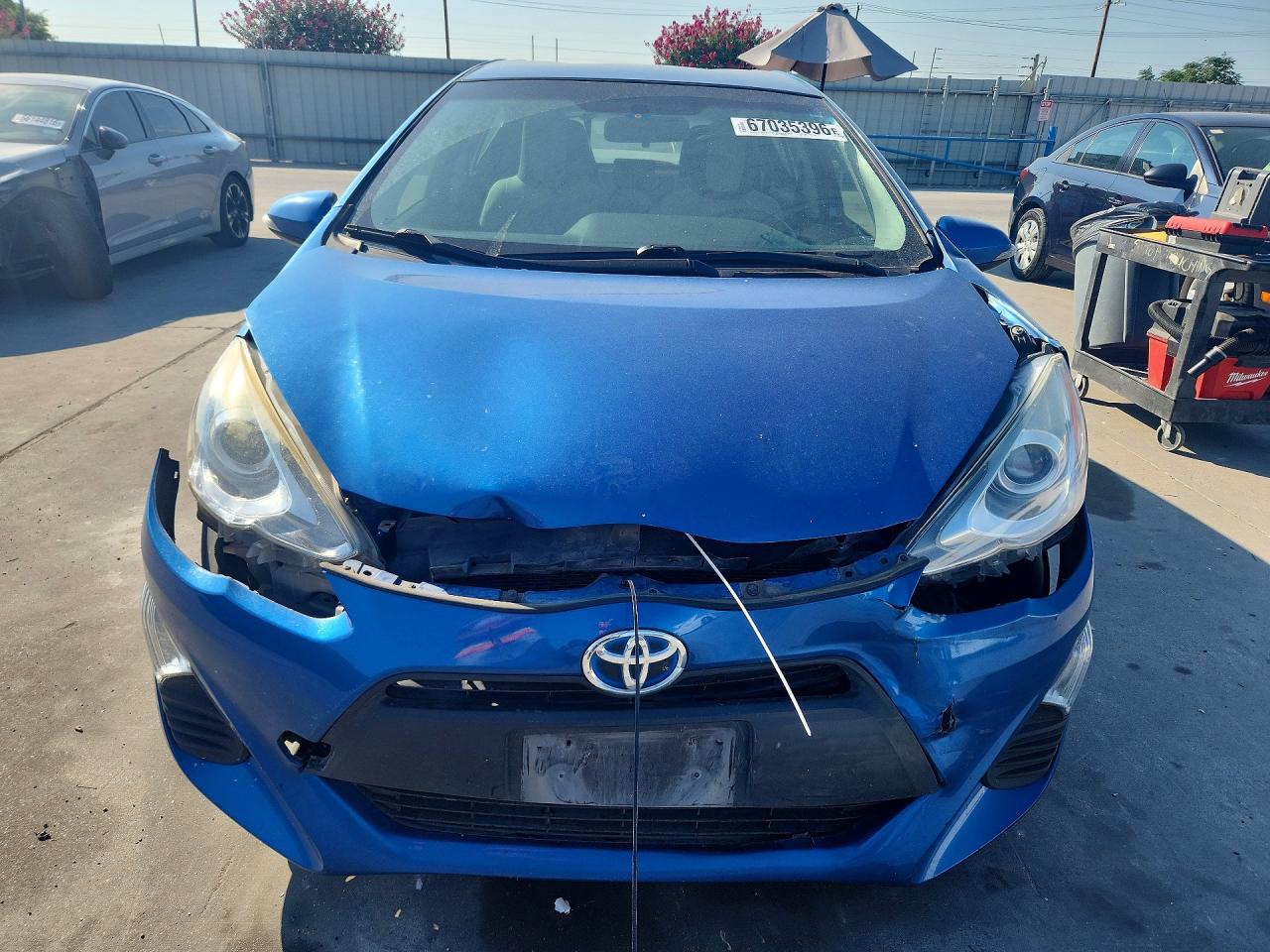 2016 TOYOTA PRIUS C ONE — снимка 5