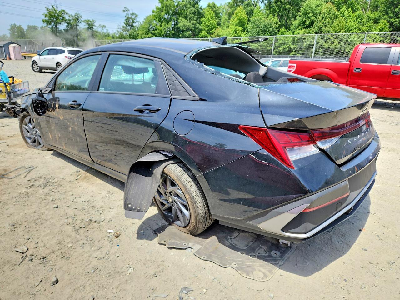 2024 HYUNDAI ELANTRA BLUE — снимка 2