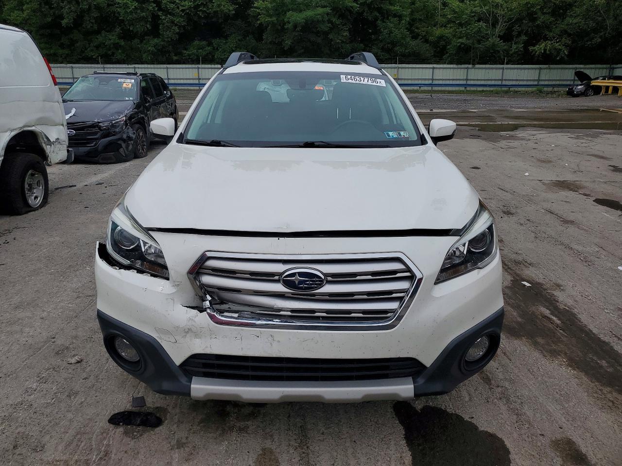 2017 SUBARU OUTBACK 2.5I LIMITED — снимка 5