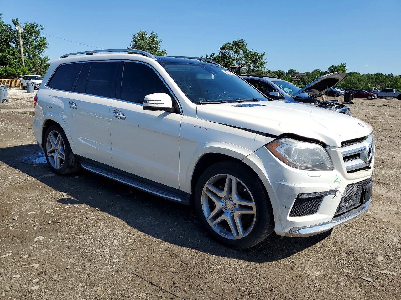 2014 MERCEDES-BENZ GL 550 4MATIC — снимка 4