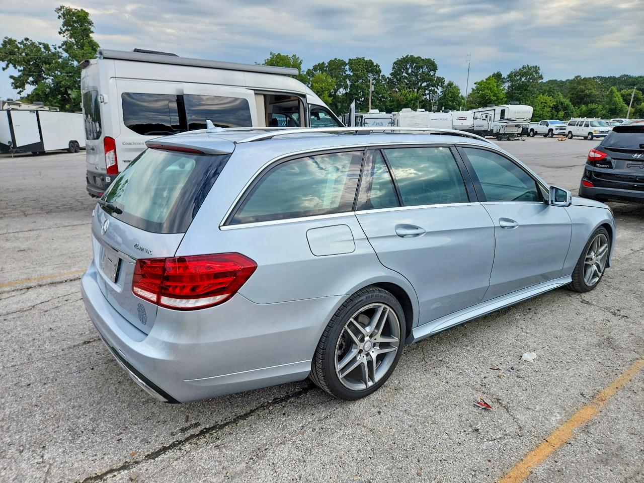 2014 MERCEDES-BENZ E 350 4MATIC WAGON — снимка 3