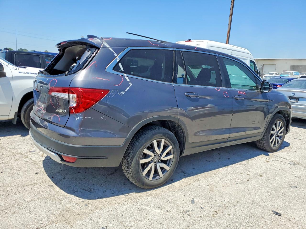 2019 HONDA PILOT EXL — снимка 3