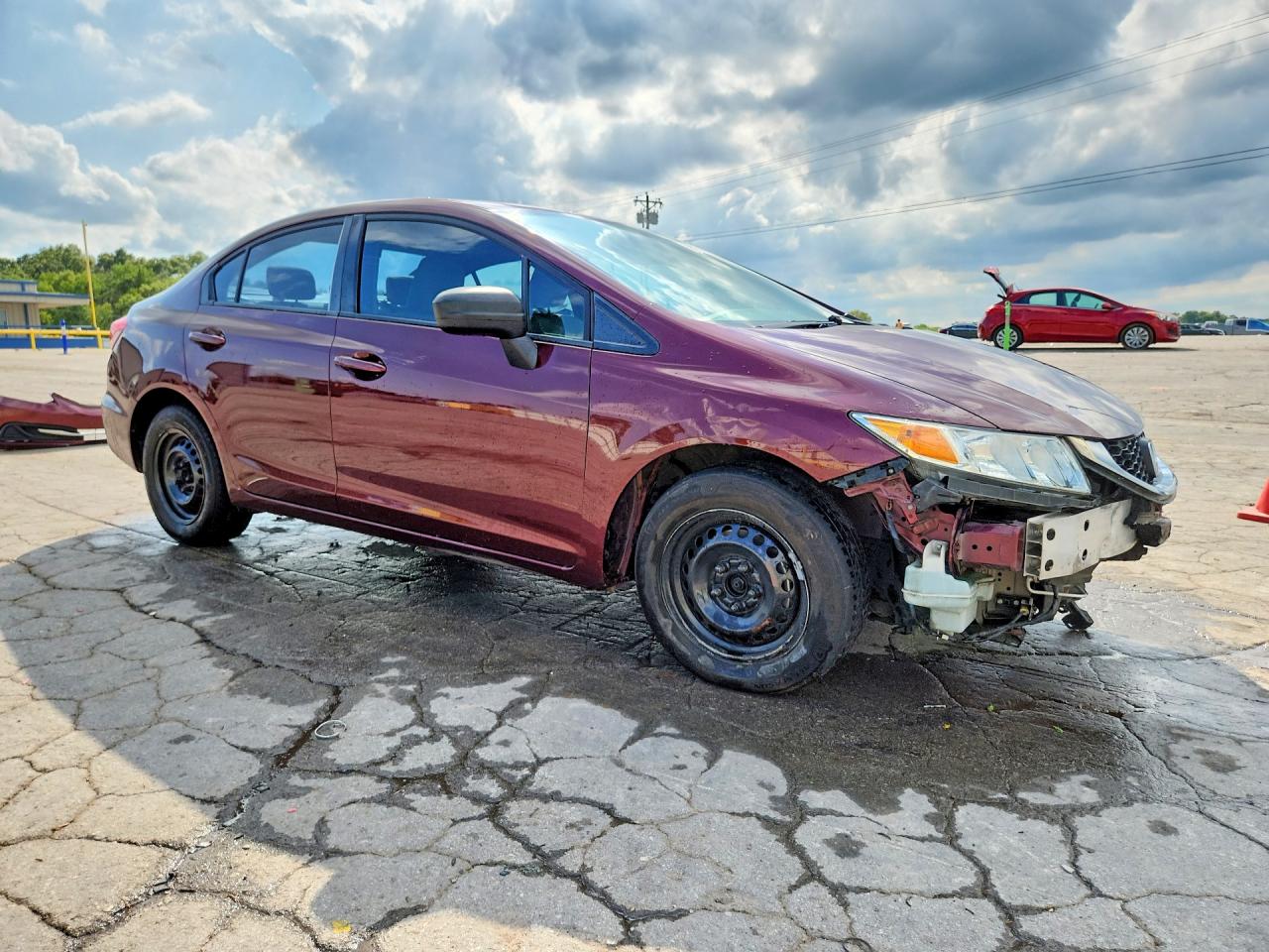 2015 HONDA CIVIC LX — снимка 4
