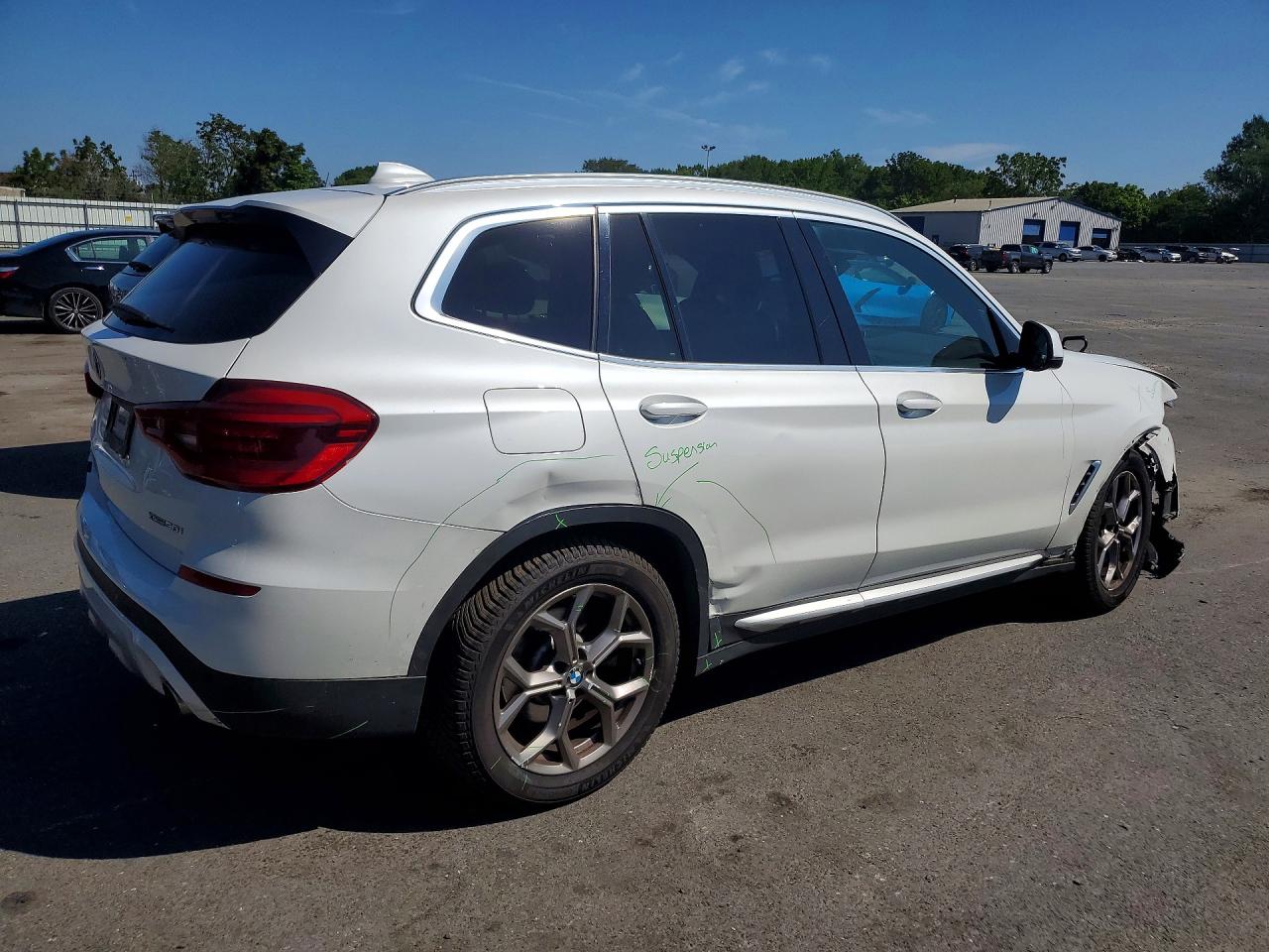 2021 BMW X3 XDRIVE30I — снимка 3