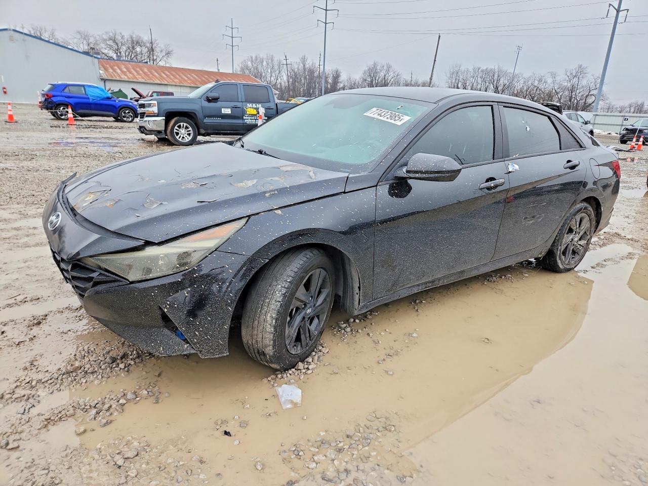 2023 HYUNDAI ELANTRA BLUE