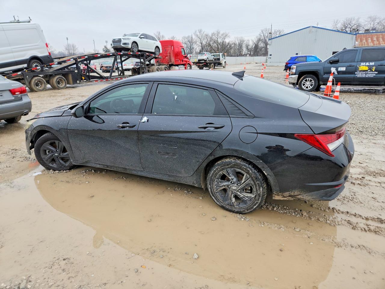 2023 HYUNDAI ELANTRA BLUE — снимка 2