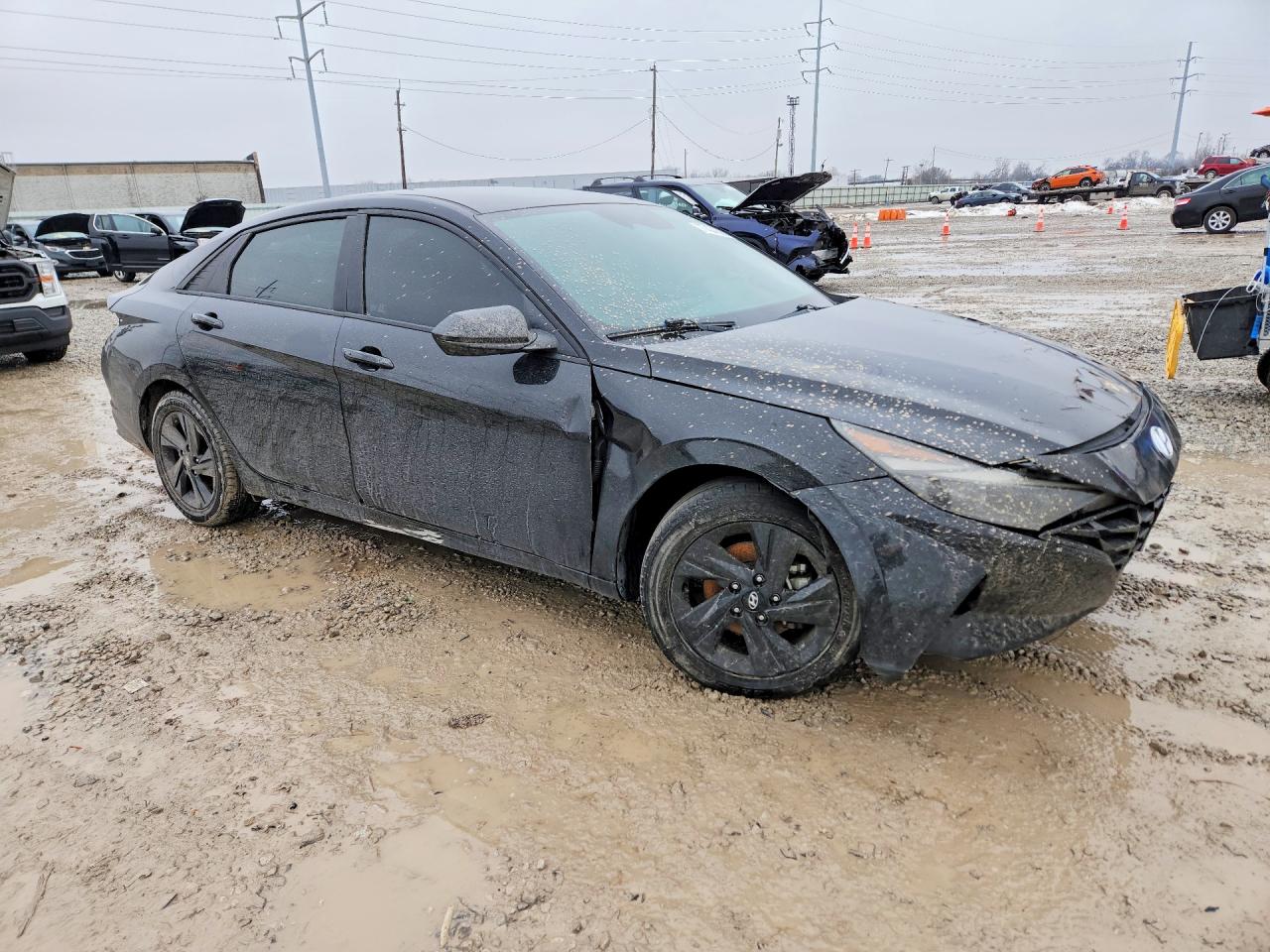 2023 HYUNDAI ELANTRA BLUE — снимка 4