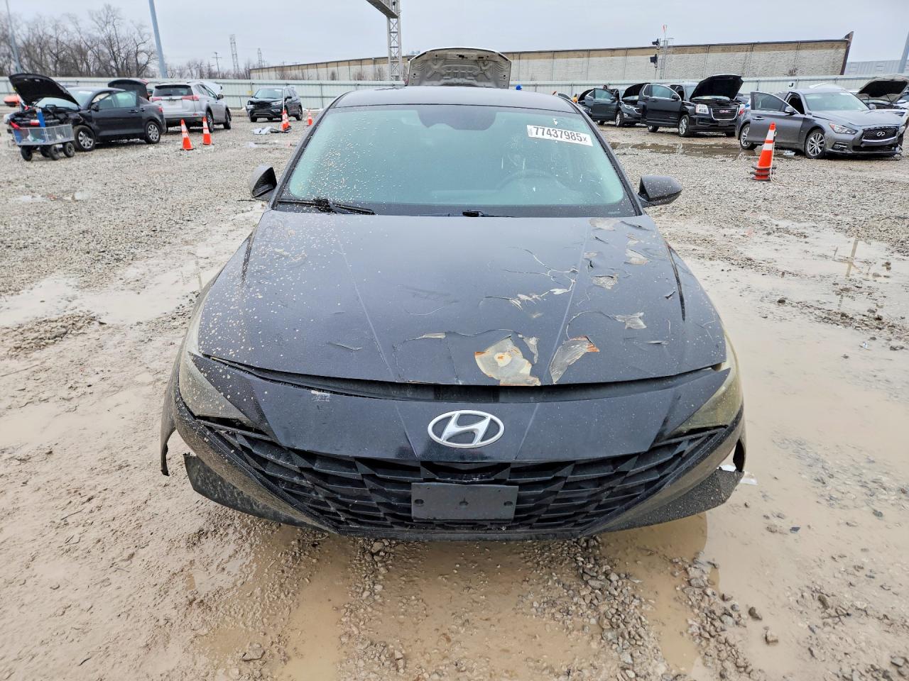 2023 HYUNDAI ELANTRA BLUE — снимка 5