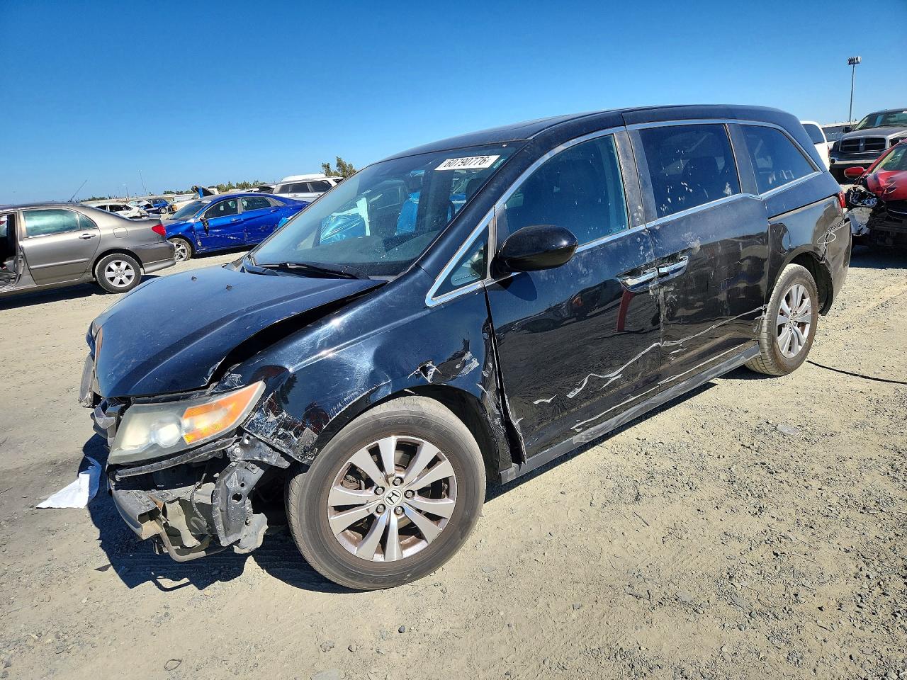 2017 HONDA ODYSSEY EXL