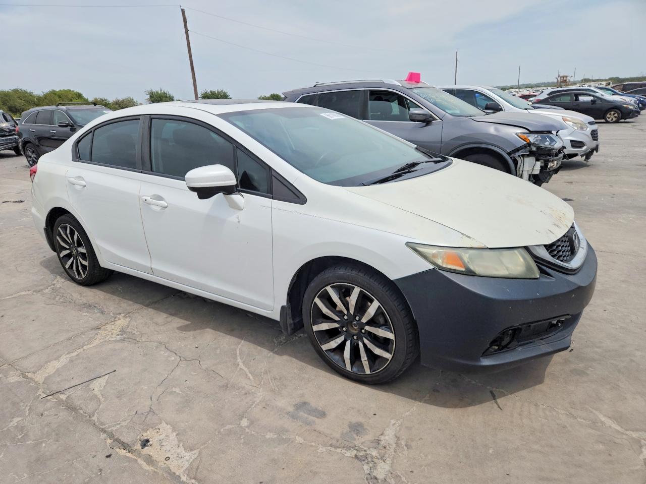 2015 HONDA CIVIC EXL — снимка 4