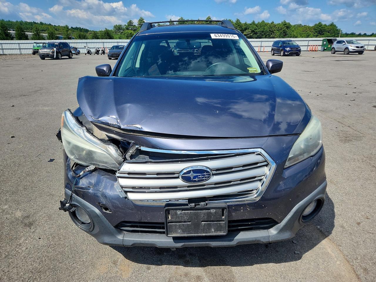 2016 SUBARU OUTBACK 2.5I PREMIUM — снимка 5