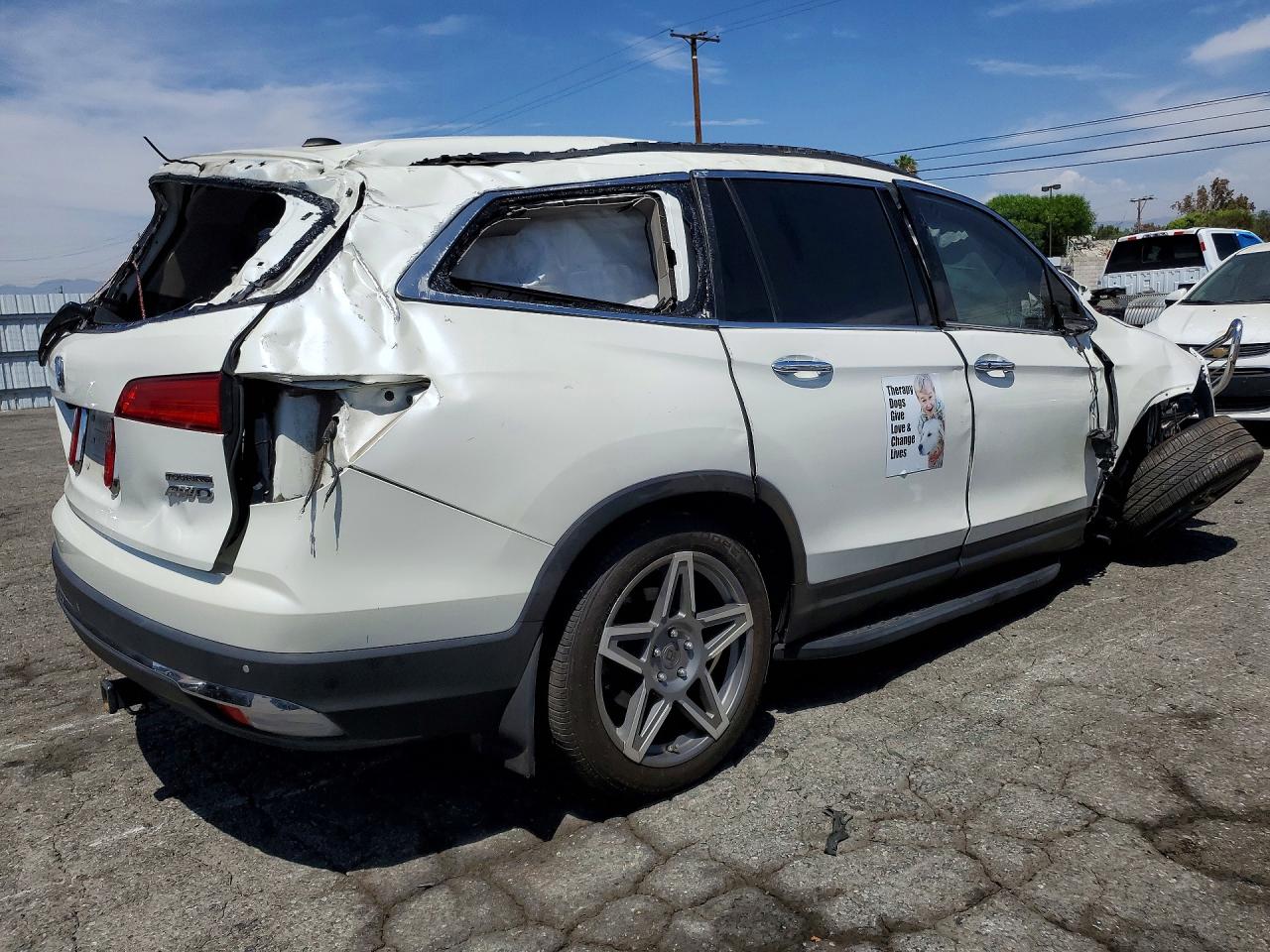 2017 HONDA PILOT TOURING — снимка 3